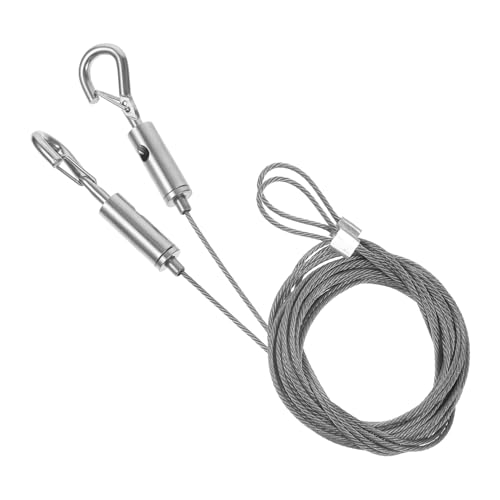 LABRIMP 2 pezzi Cavo Inossidabile per Appendere Foto e Ganci per Decorazioni Resistenti Facile da Usare e Versatile per e Oggetti Decorativi