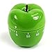 LANGUAN 60 Minutes Apple Fruit Vegetable Cartoon Timer Mechanical Kitchen Timer,Ringing Alarm