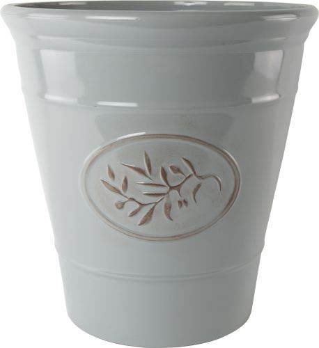 Garden Superstore Olive Planter 40cm - Grey Effect