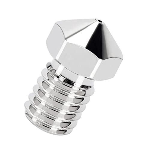 PartyKindom High Temperature Resistant Nozzle for Printer Extruder Nozzles Thread Printer Nozzle in High Temp Scenarios