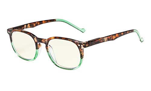 Image of Eyekepper Blue Light Blocking Reading Glasses for Men Women Vintage Readers