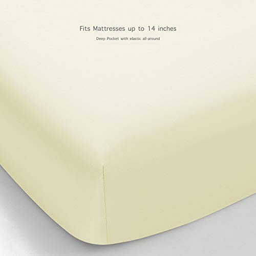image for BASIC CHOICE Full Size Sheet Set - Breathable Cooling Sheets - Hotel L