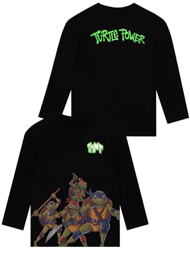Teenage Mutant Ninja Turtles Shirt | Boys Long Sleeve Shirts | TMNT Kids T-Shirt | Long Sleeve Boys Shirt