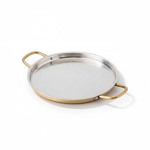 P-TAL Brass Dosa Tawa 12 Inch