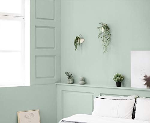 Mkono Ceramic Wall Planter Set Of 2 Hanging Planter With Metal Geometric Plant Hanger, Modern Wall Mounted Plant Pot For Succulent Air Plant Cactus Indoor Home Office Decor Gift Idea, Gold #TOP2