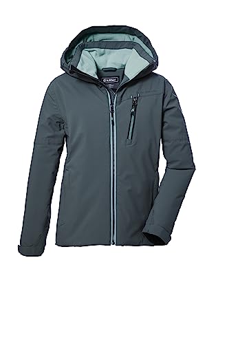 killtec Mädchen Funktionsjacke mit Kapuze/Winterjacke ist wasserdicht KOW...