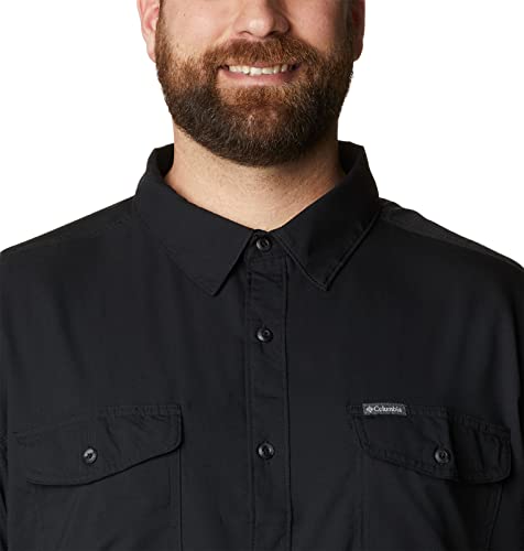 Columbia Men's Utilizer II Solid Short Sleeve Shirt, Black, XX-Large | Hike harder and stay fresher in the Columbia Utilizer II Solid Short-Sleeve Shirt - image 9