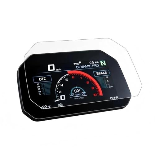 �X�s�[�h���[�^�[�X�N���[���t�B���� �ɓK������ C400X C400GT F850GS F800GS F750GS F900GS F900XR �I�[�g�o�C�p TFT �f�B�X�v���C�ی�X�N���[���v���e�N�^�[ �v��t�B����(4 piece)