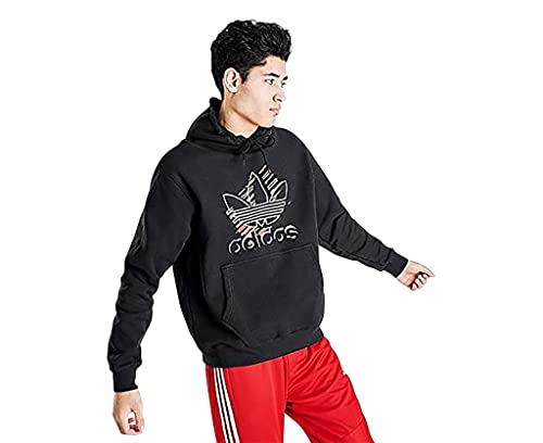 Adidas Originals Adi Sketch Trefoil Hoodie Mens Sweatshirts3