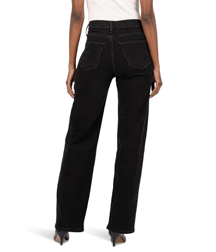 KUT from the Kloth Womens Sienna High-Rise Wide Leg-5 Pockets in Conquering2