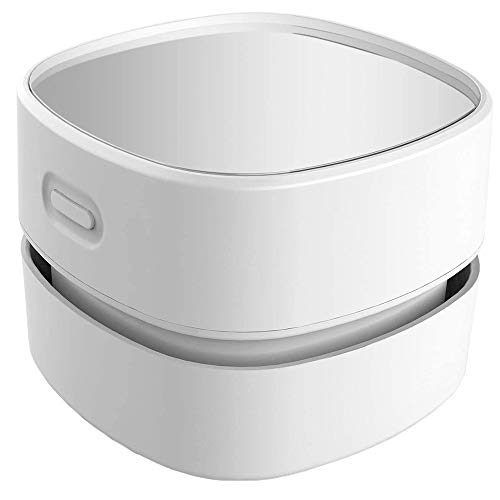 Desktop Vacuum Cleaner, Mini Table Dust Vacuums for Cleaning Hairs,Crumbs,Computer Keyboard and Car