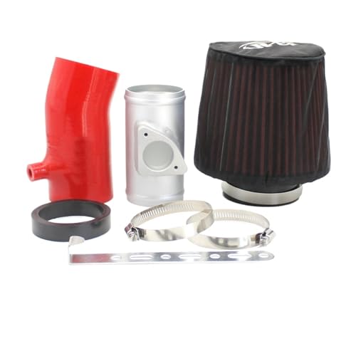Car Air Intake Pipe High Flow Cold Air Intake Filter Kit Compatible With Mazda 3 6 CX-4 Axela 1.5L Atenza 2.0L 2.5L(2.0L-70-RD)