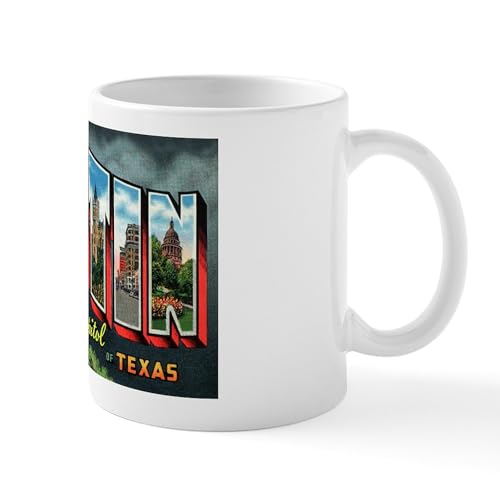 Taza de cerámica CafePress 11 oz (325 ml) blanca miniatura 1