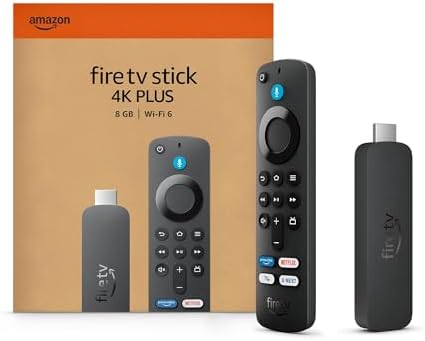 （11:30時点） Amazon Fire TV Stick 4K Plus | 映画館のような4K体験 | ストリーミングメディアプレイヤー