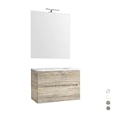 Photo Gallery dianhydro mobile da bagno sospeso 70cm bianco larice-talia, legno ingegnerizzato, standard Photo Gallery dianhydro mobile da bagno sospeso 70cm bianco larice-talia, legno ingegnerizzato, standard