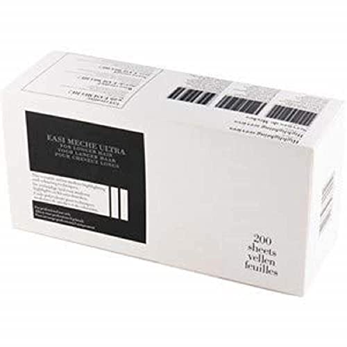 Easy Meches aluminium folie long pour balayage avec 200 feuilles