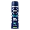 NIVEA MEN Fresh Ocean Deo Spray (150 ml), Deo ohne Aluminium (ACH) mit 48h Schutz, Deodorant mit NIVEA MEN Pflegekomplex und antibakteriellen Wirkstoffen