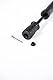 Kempa Kompakte Zwei-Wege-Ballpumpe für Handball, Fußball, Basketball etc., Luftpumpe mit Dual Action, Doppelhub-Pumpe, inkl. Ventil-Nadel, 200180001, Schwarz