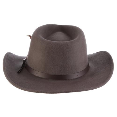 Image of Scala Classico Men's Crushable Felt Outback Hat