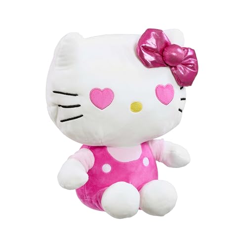 Hello Kitty My Bestie Forever Plush, 16cm Pink Soft Toy, Cute Mini Hello Kitty Character in Pink Outfit - Image 2