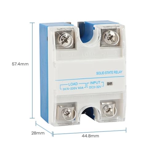Relais statique SSR 80A DC-DC avec isolation optimale et commutation rapide - 3