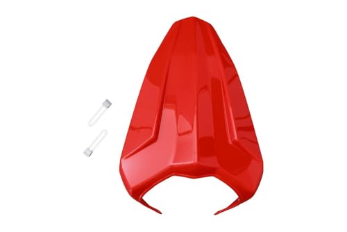 Tapa colín asiento monoplaza rojo carenado ABS para motos Yamaha YZF R125 2019 y YZF-R15 2021