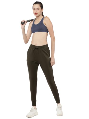 Image of Softline Active Womens Cotton Blend Jogger | Breathable | Stretchable | Sporty Look | Pack of 1