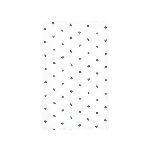 Image of Hudson Baby Unisex Baby Cotton Poly Flannel Burp Cloths, Farm Friends Grey 10-Pack, One Size