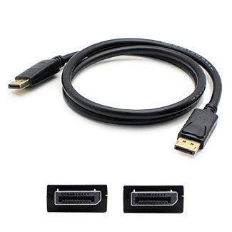 DISPLAYPORT3F-5PK Displayport Male to Male Black Cable, 3 ft. - Pack of 5