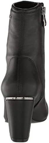 DKNY Women's Nappa Classic Heeled Boot Fashion, Black, 9 | Image 2