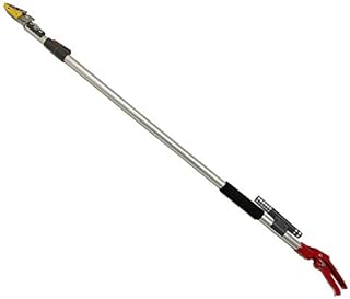 Smarkey Tree Pruner Cut and Hold Pruning Trimmer Telescopic Extendable Pole Saw Fruit Picker Branches Bypass Lopper Harvester Gardening Shear (6-10 Feet Telescoping)