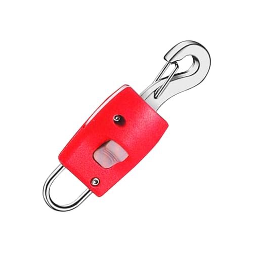 Clip para correas de perro, cierre seguro de liberación rápida, suministros ligeros y reutilizables para mascotas, para el hogar, viajes, al aire libre, jardín, parque