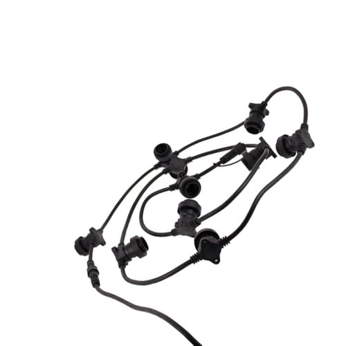 Guirlande extérieure résolvez le manque de longueur avec ce câble E27 noir