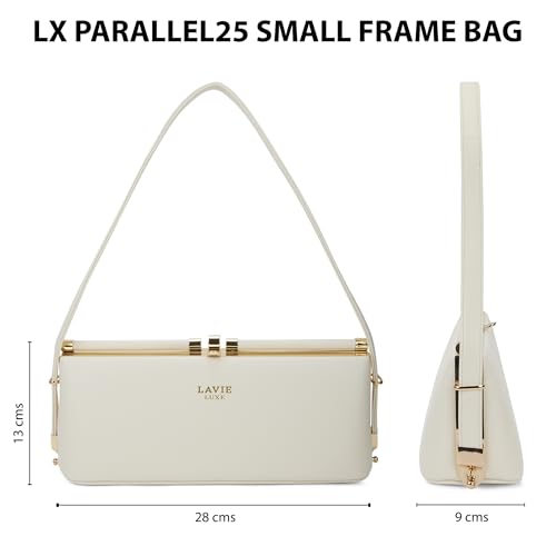 Image of Lavie Luxe Women's Parallel25 Small Frame Satchel Handbag | Satchel Bag for Work | Ladies Purse | Stylish Shoulder Bag | Gift For Women