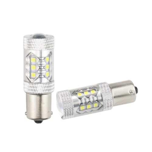 Evita colisiones con bombillas LED Ba15s de respuesta rápida para luces de freno