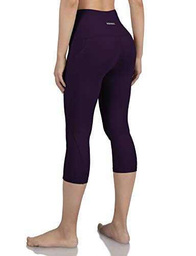 image for ODODOS Women's High Waist Yoga Capris with Pockets,Tummy Control,Worko