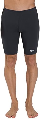 Speedo International Men's Endurance+ Polyester Solid Jammer Swimsuit