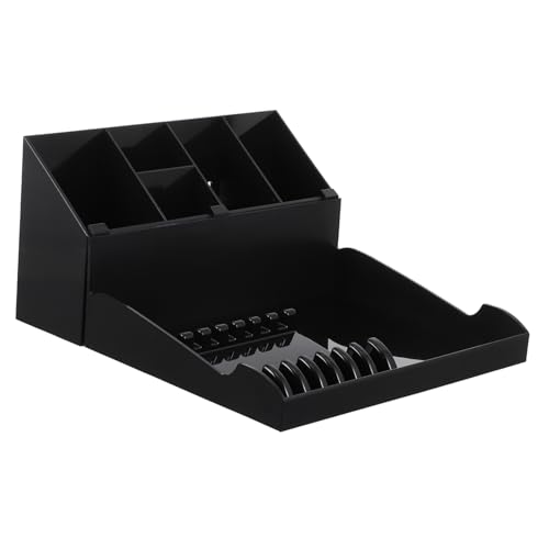 HAPINARY Barber Comb Storage Box Hair Scissors Professional Set Hairdressing Scissor Storage Multi-Function Organizer