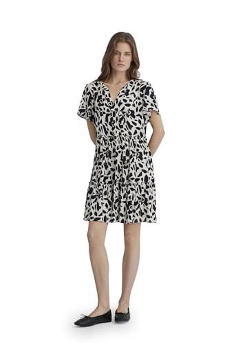 Mavi Damen Woven MINI Dress Kleid, geo Animal Print, L