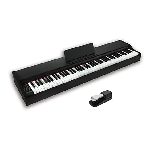 Piano numérique 88 touches clavier lesté piano haut-parleurs intégrés piano électrique pleine grandeur for adultes débutants avec triple pédale et connexion MIDI - Les Beatles, Paul McCartney, John Lennon, RIngo Starr, George Harrison Piano numérique 88 touches clavier lesté piano haut-parleurs intégrés piano électrique pleine grandeur for adultes débutants avec triple pédale et connexion MIDI