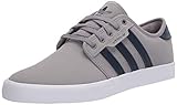 adidas Originals Men's Seeley Sneaker, Charcoal Solid Grey/Navy/White, 4