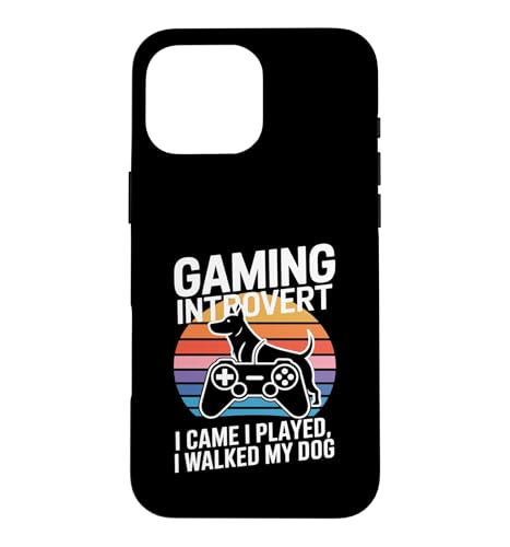 �Q�[�~���O �����I ���D�� I Came I Play I Walked My Dog �X�}�z�P�[�X iPhone 16 Pro Max �p
