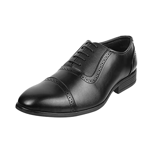 Image of Metro Men's Formal Stylish Oxford Lace-up Shoes