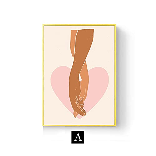 Affiche d'art mural grand format pour salon contemporain abstrait - 4