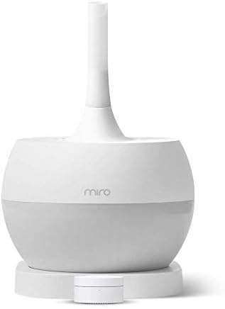 Miro NR07G humidifier - Completely Washable Modular Humidifier, Easy to Clean, Easy to Use, Large Room - Cool Mist, Sanitary, Top-Fill Ultrasonic Humidifier with Whisper Quiet and Powerful Output