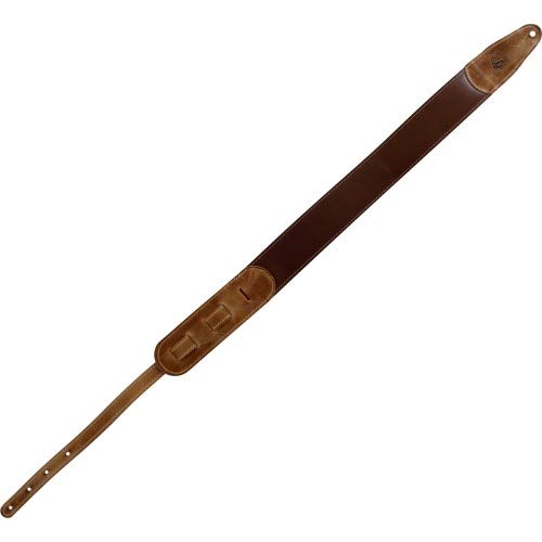 Rali Gitarrengurt Modern Vintage 04 Leder Dunkelbraun