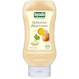 Bio Delikatess Mayonnaise Byodo - Vegetarisch & Cremig, Freilandei, Perfekt für Fleisch, Fisch & Pommes, Fein Abgeschmeckt, 300 ml
