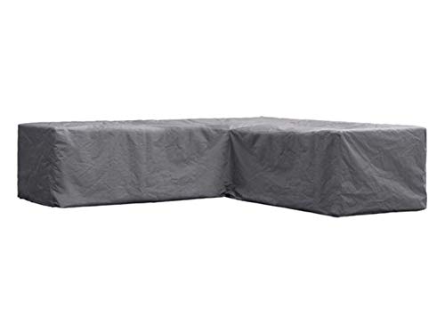 Perel Garden oclsl215 Étui pour l en Forme de Salon de 215 cm Set, Noir, 215 x 215 x 70 cm