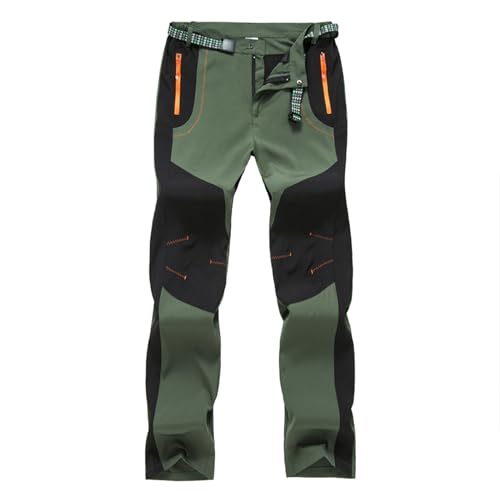 Pantalon de randonnée imperméable coupe-vent droit séchage rapide - 5