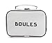Kikkerland Boules Set Large Action Game, Outdoor, Beach, Lawn Backyard Family Party Games for Adults